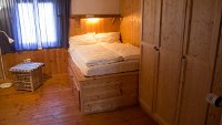 Schlafzimmer 2: Doppelzimmer mit Stockbett